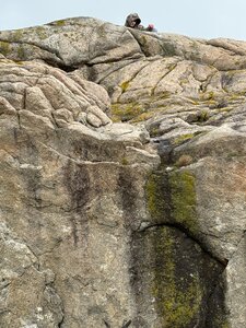 The rocks behind Bullock Harbour